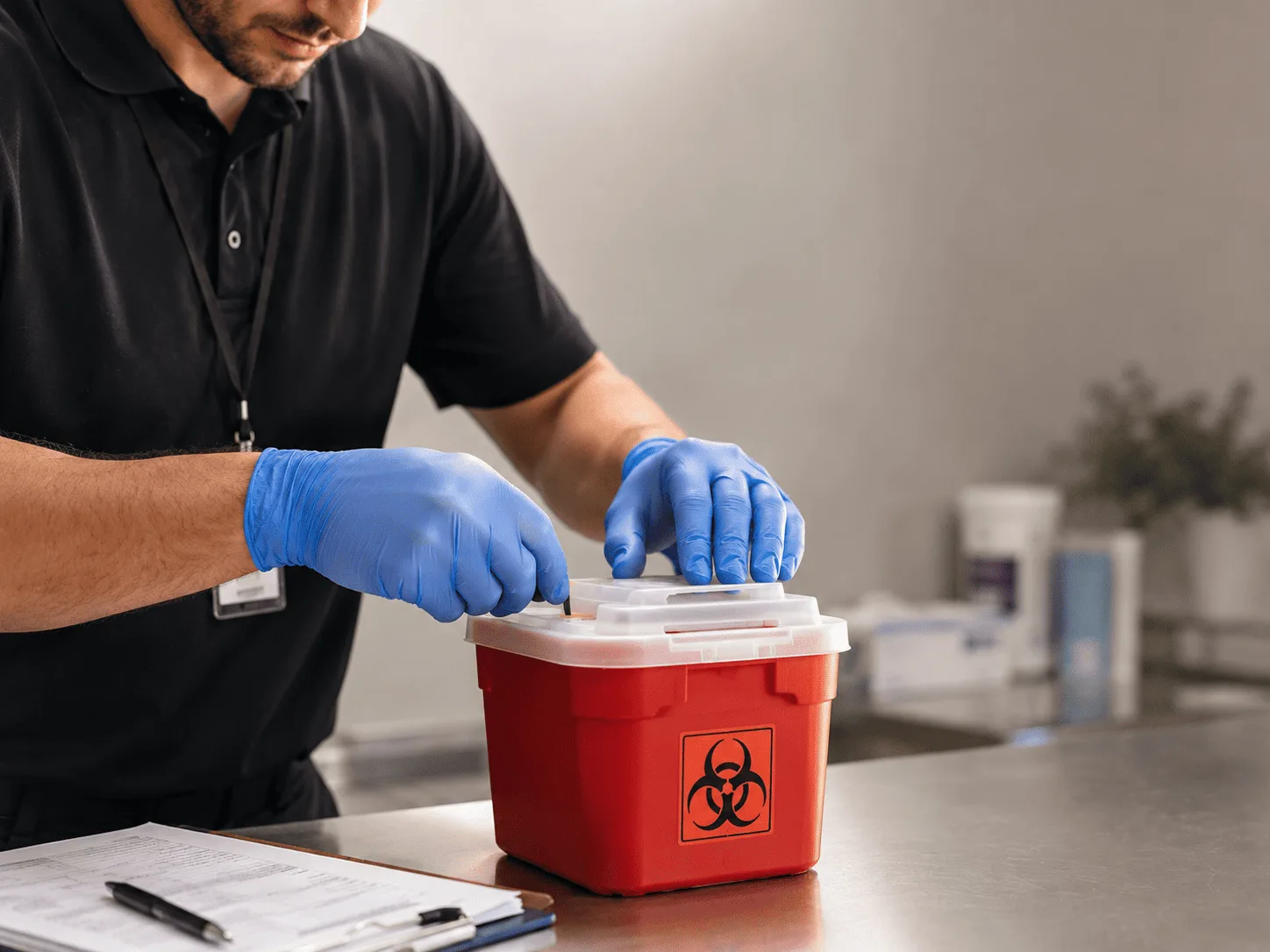 Why choose Sharps Waste Disposal in Strasburg, ND